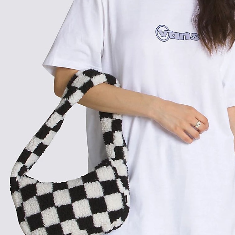 Vans Half Pipe Shoulder Bag 'Black Marshmallow' VN000F5G1KP - 4