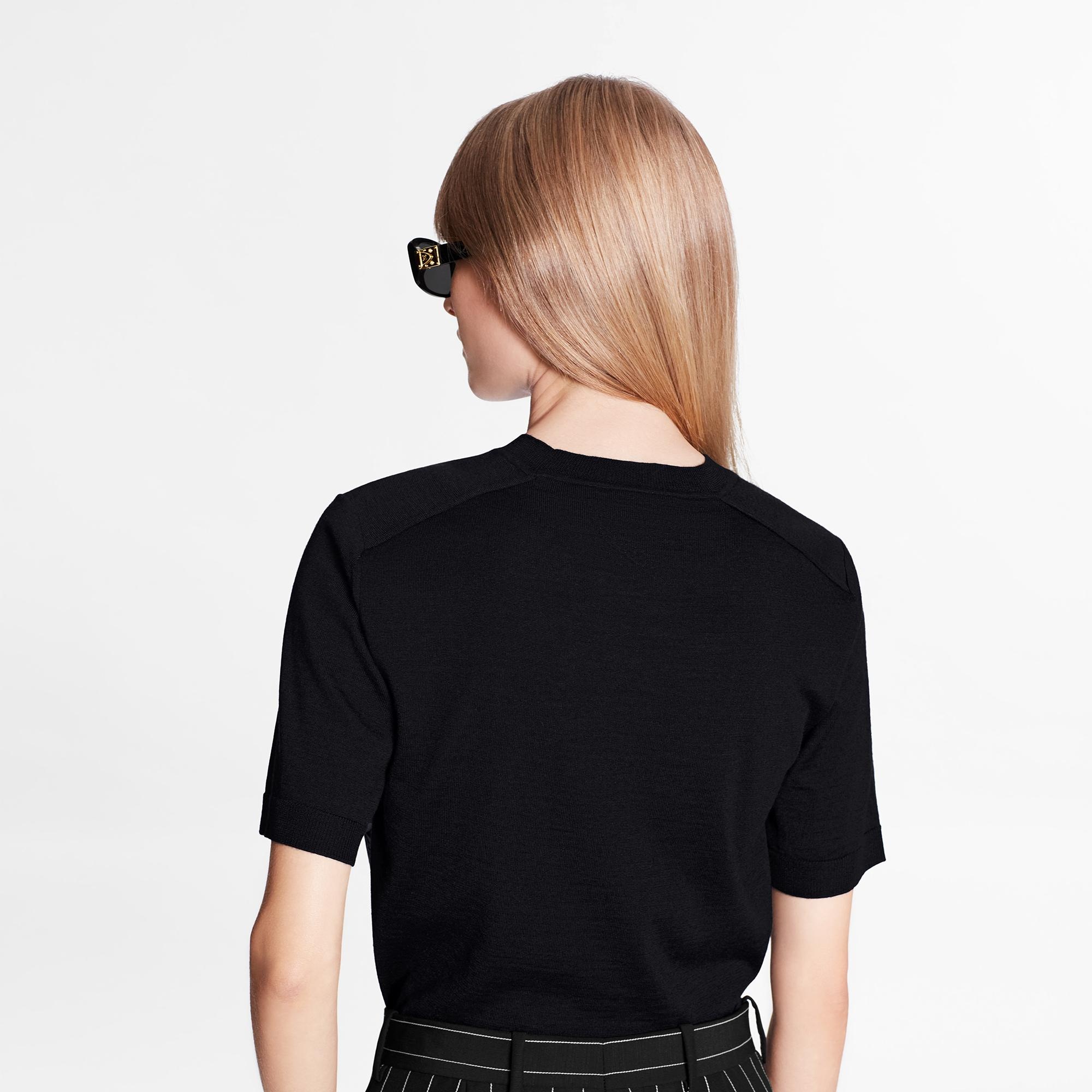 Since 1854 Contrast Back Short-Sleeved Pullover  - 4