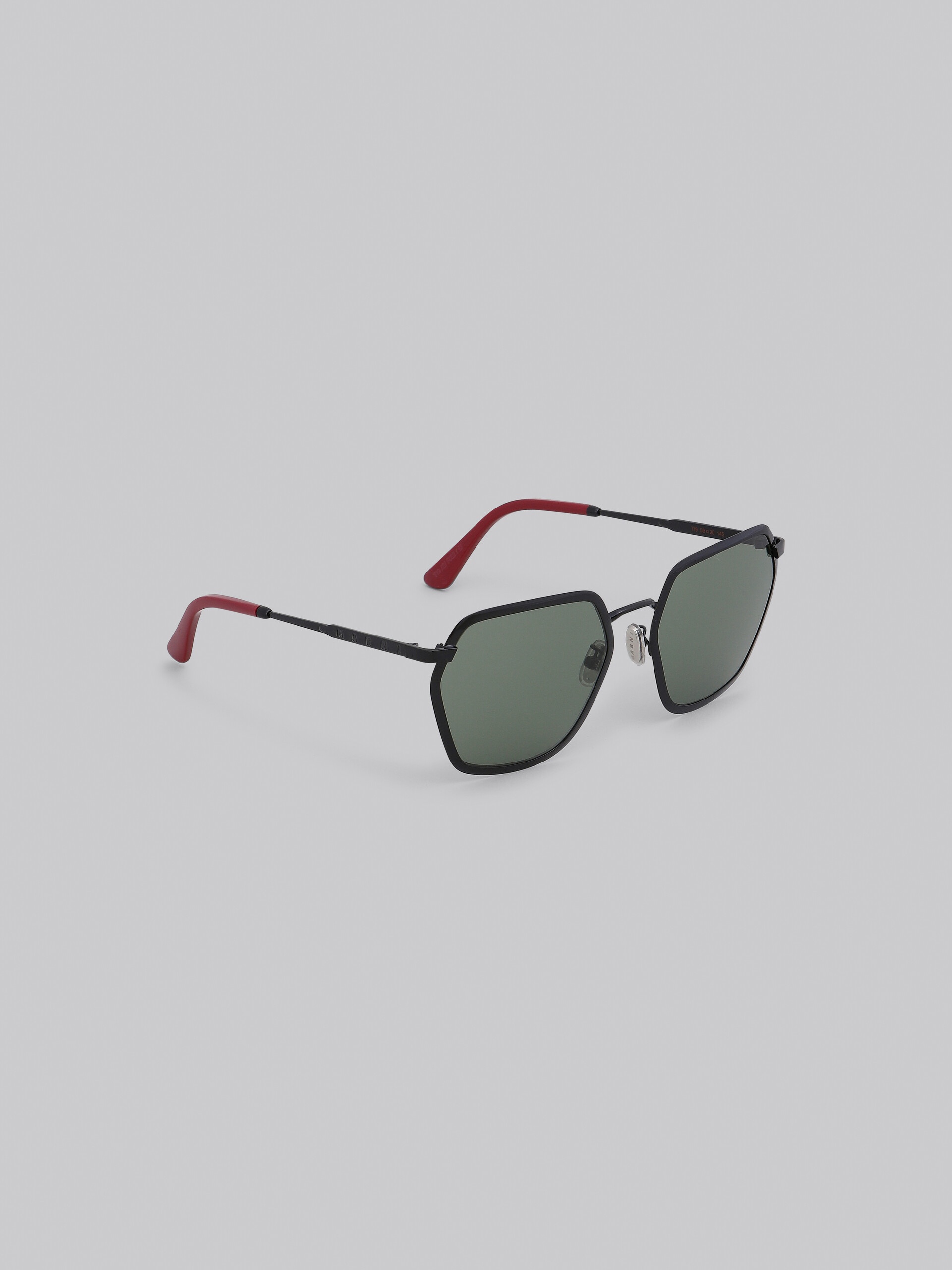 BLACK GREAT NOLLGWA MINE METAL SUNGLASSES - 3