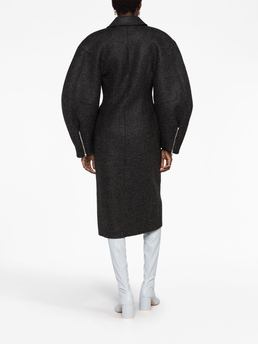 Le Manteau Croissant midi coat - 6