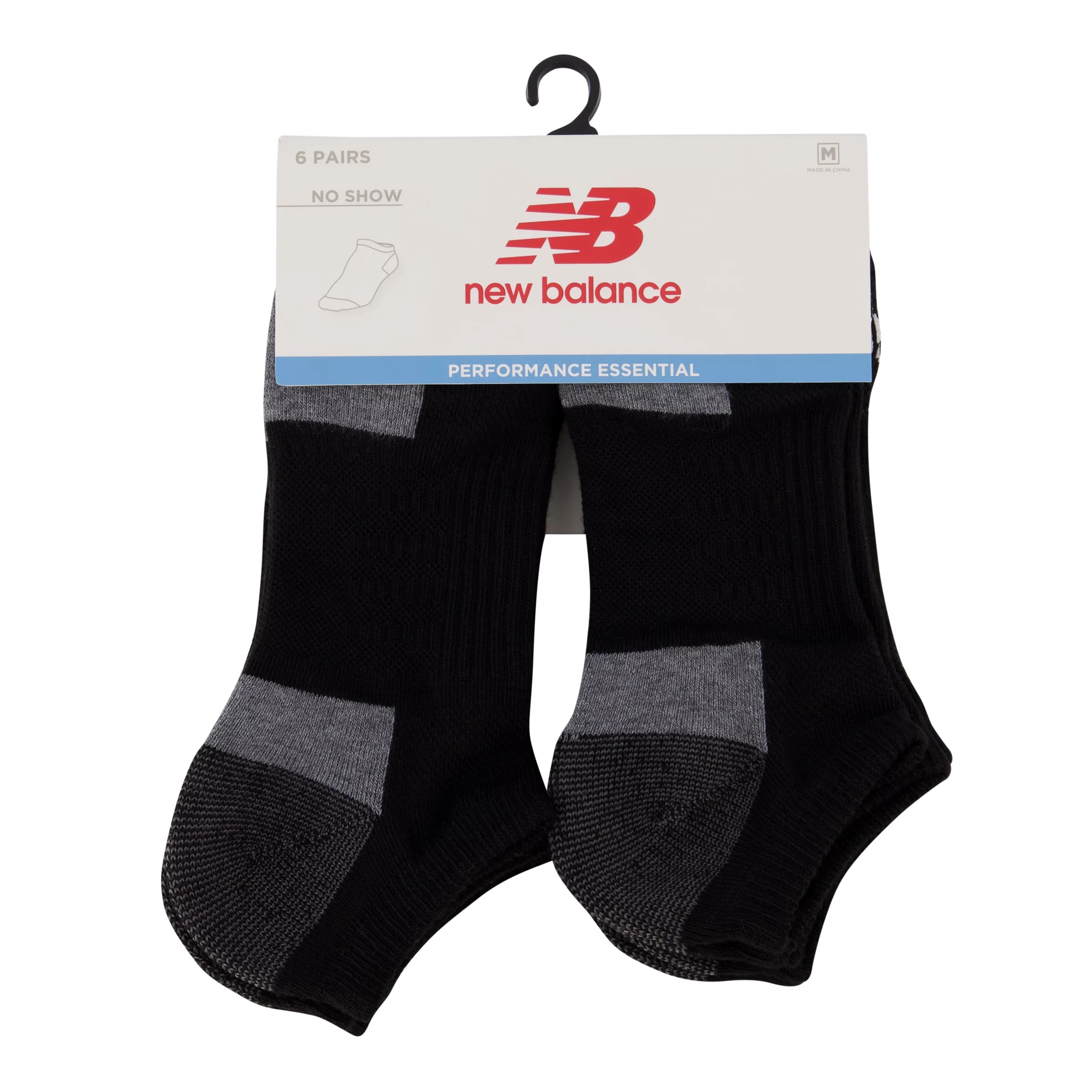 Cushioned No Show Sock 6 Pack - 2