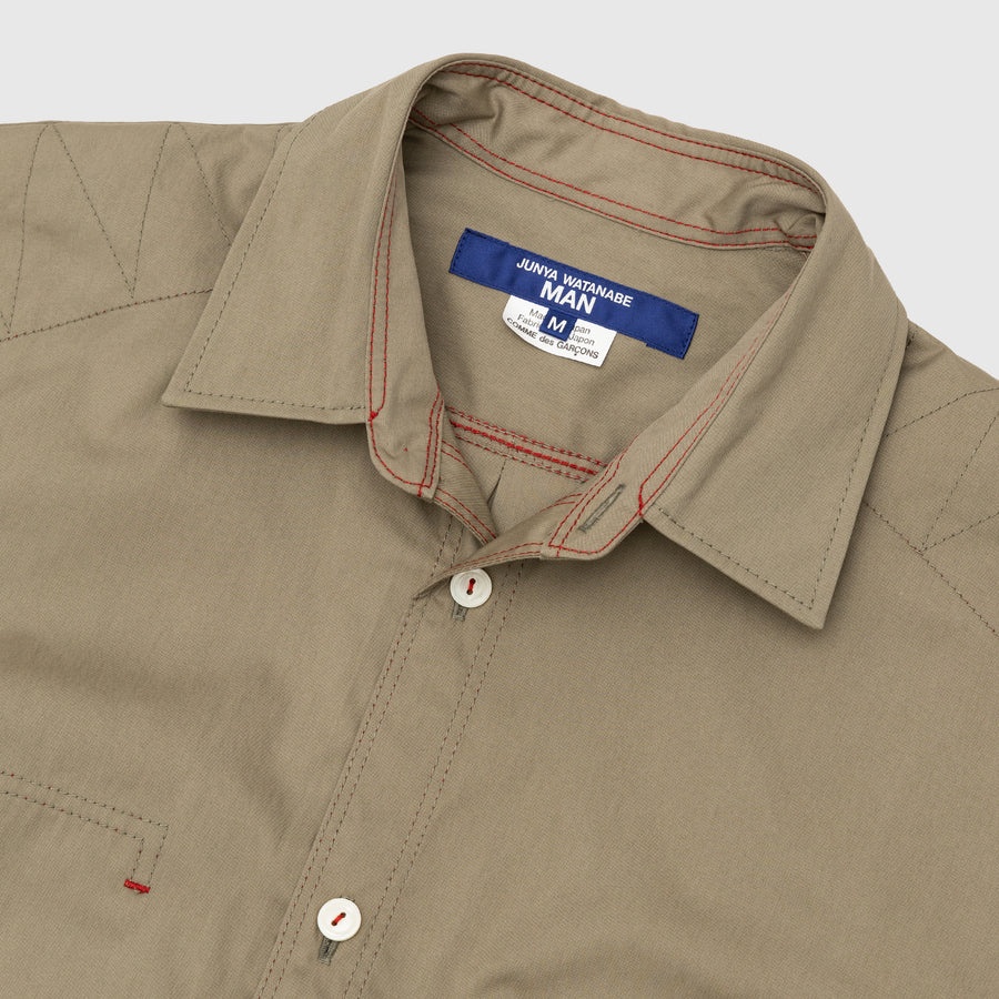COTTON NYLON OXFORD SHIRT - 2