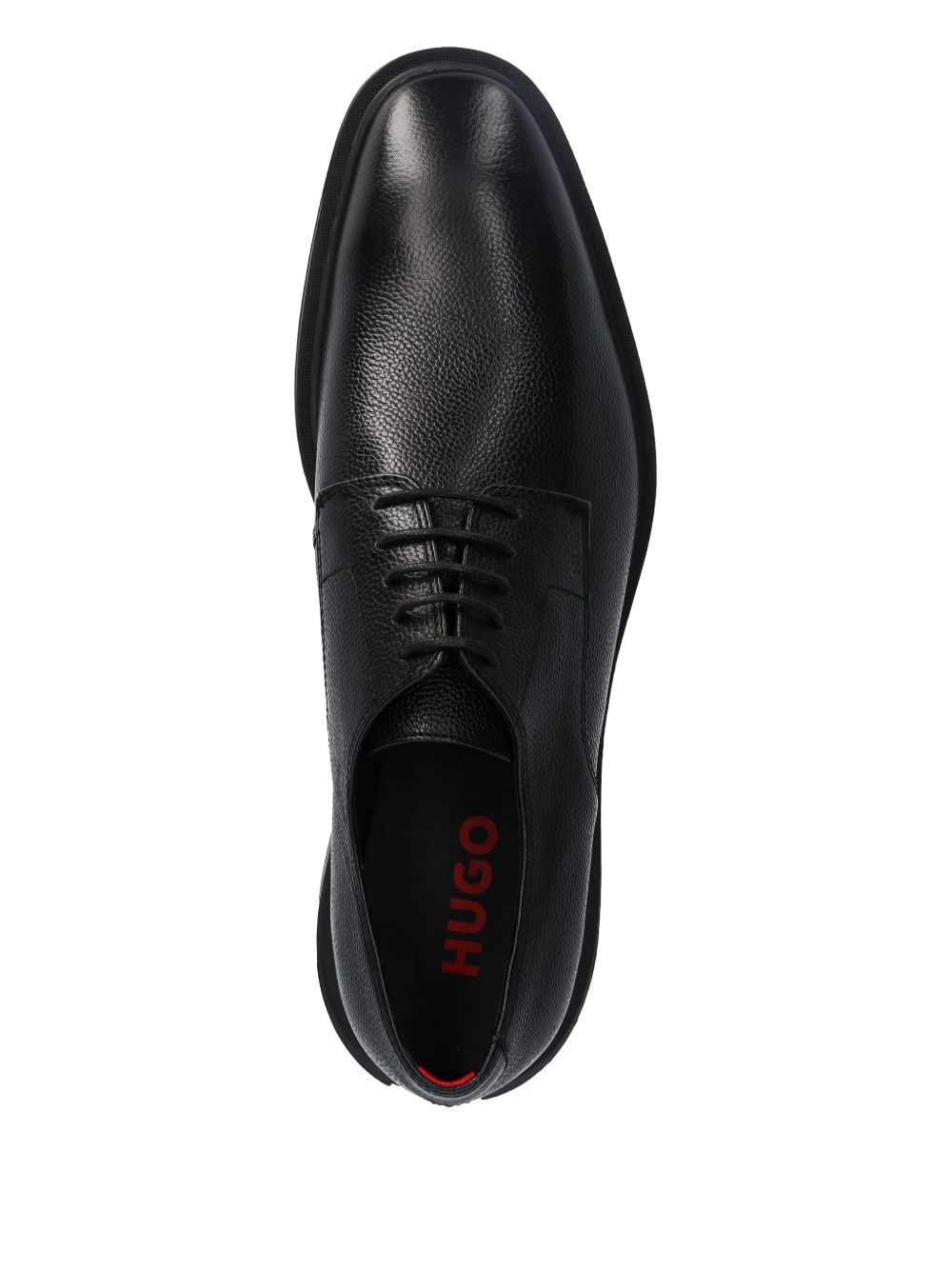 leather derby shoes - 4