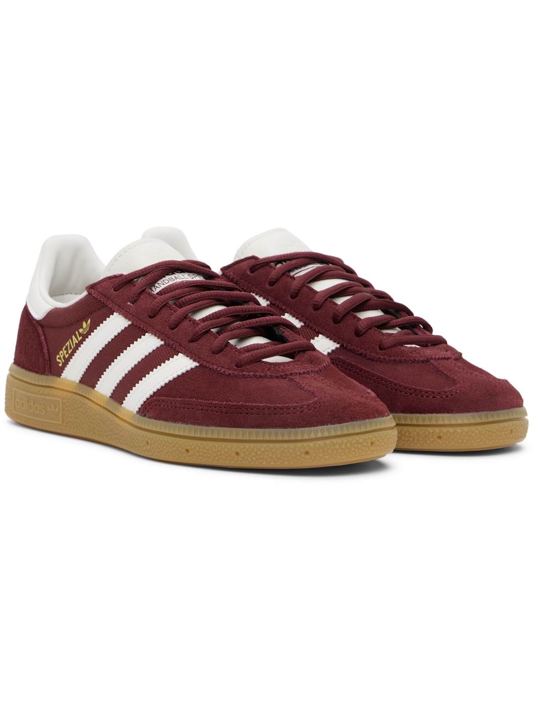 Burgundy Handball Spezial Sneakers - 4