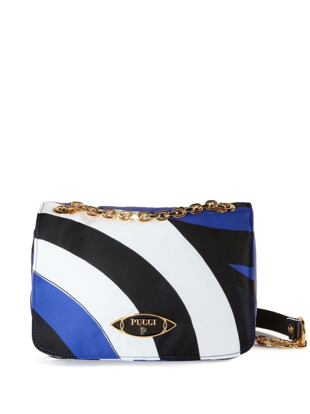 graphic-print crossbody bag - 1