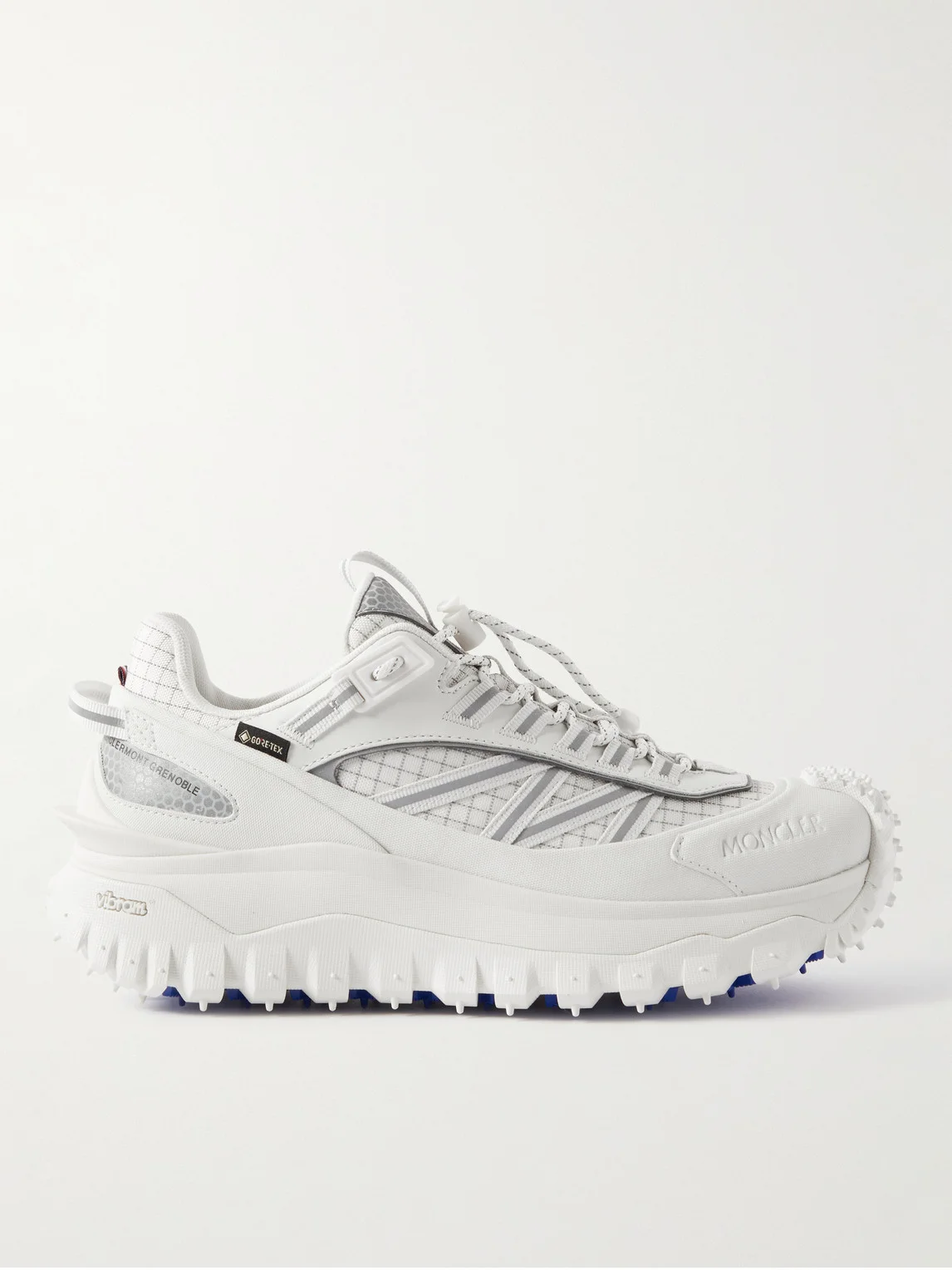 Trailgrip GTX Leather-Trimmed Mesh and Canvas Sneakers - 1