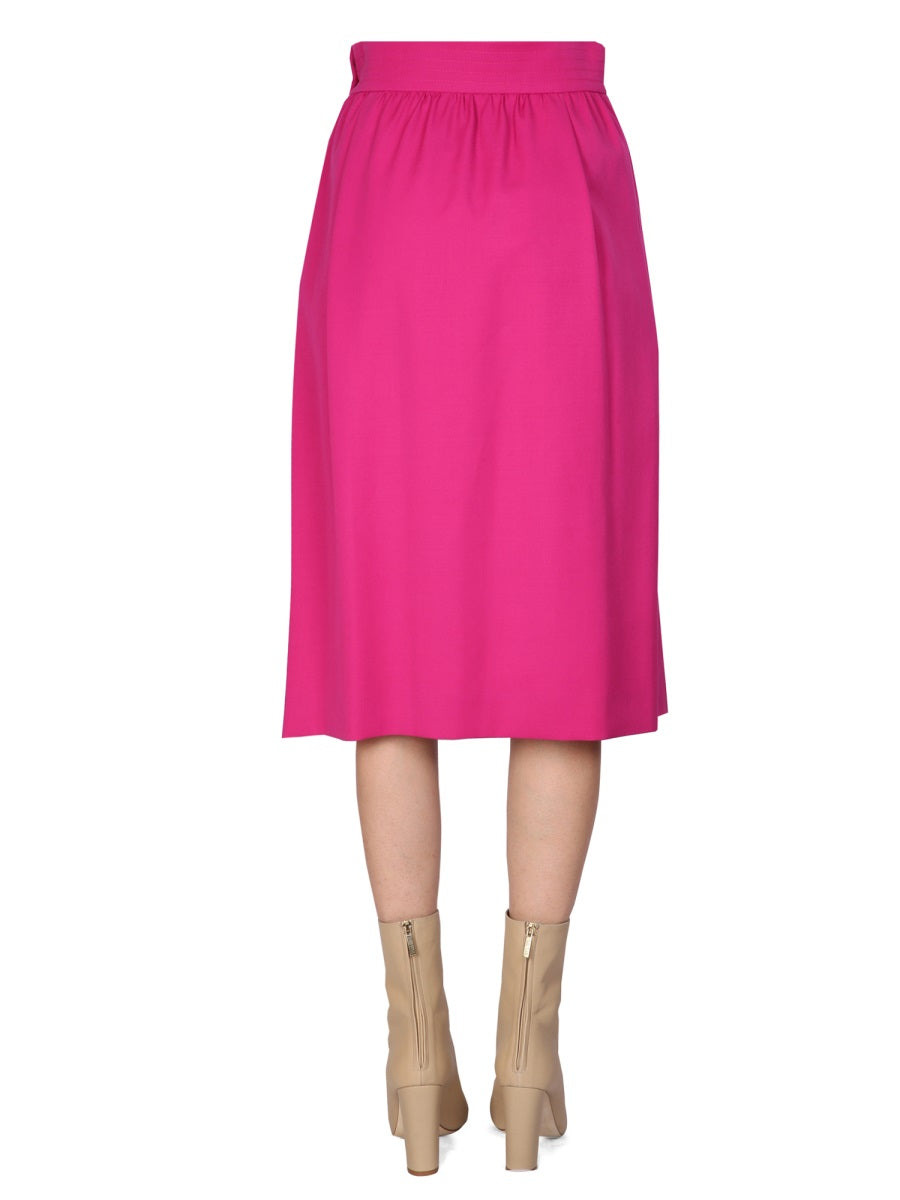Moschino Women Flared Midi Skirt - 4