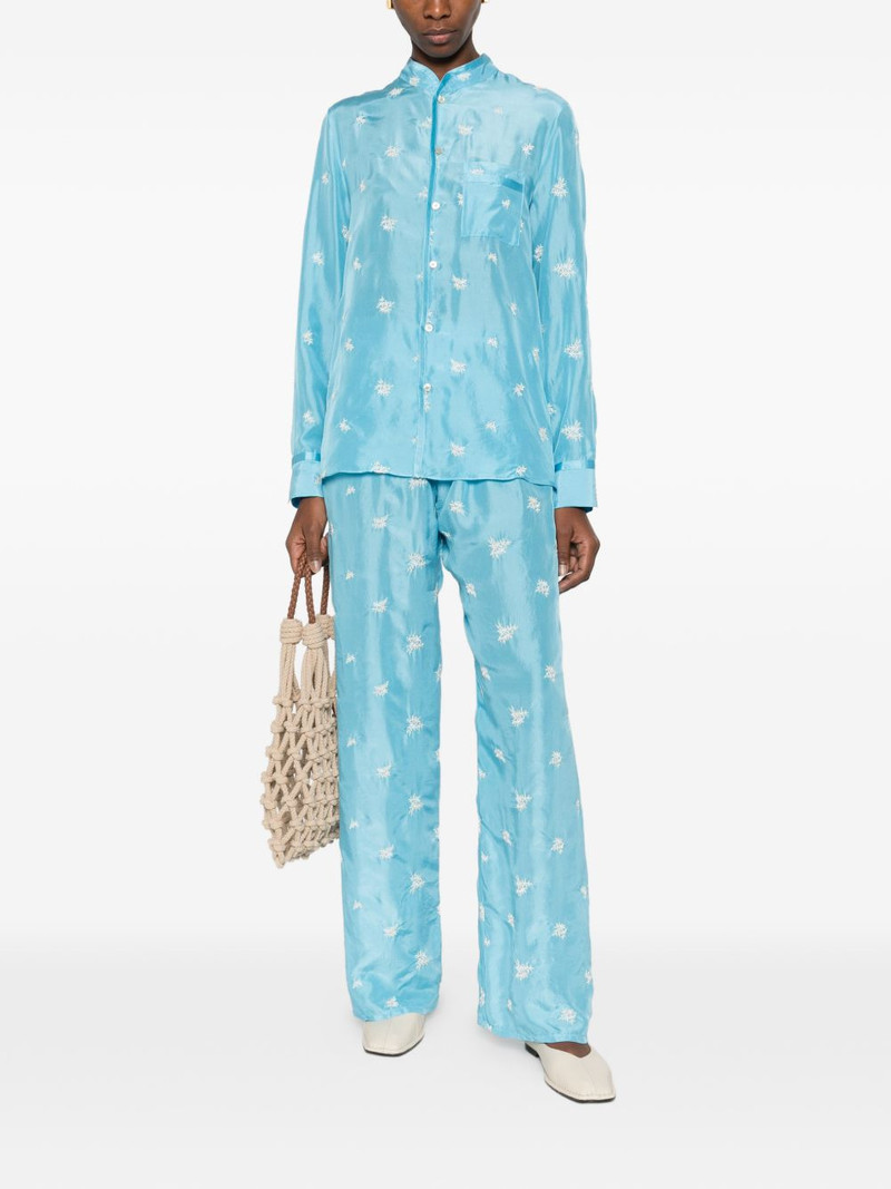 floral chest-pocket shirt 2