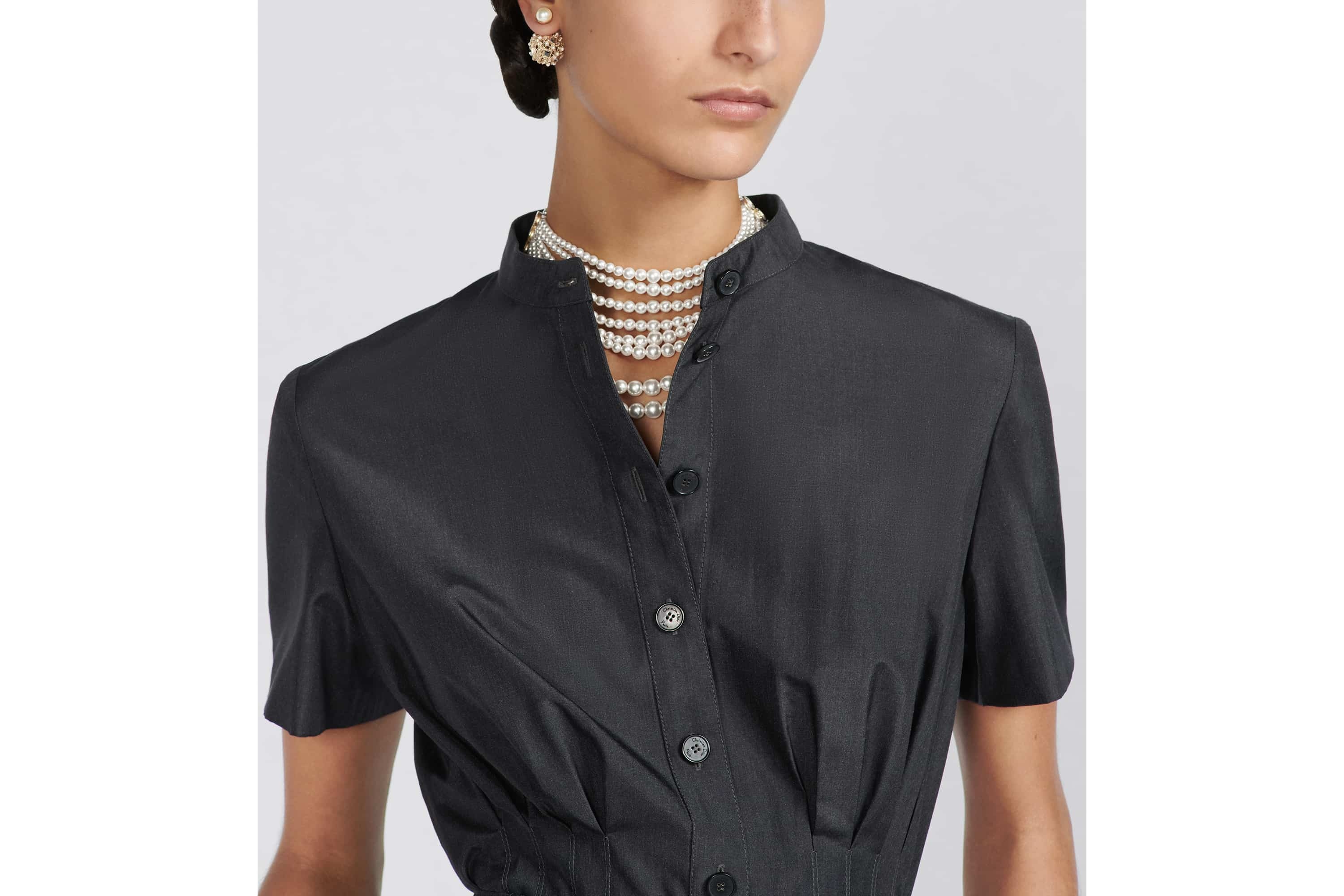 Mid-Length Shirt Dress - 7