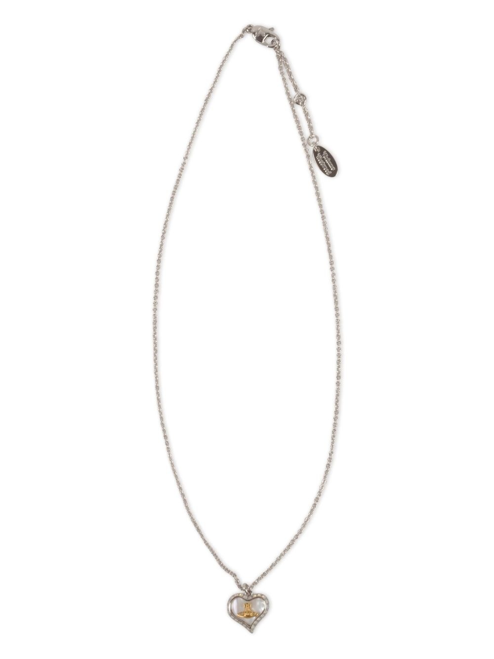 heart-charm necklace - 1