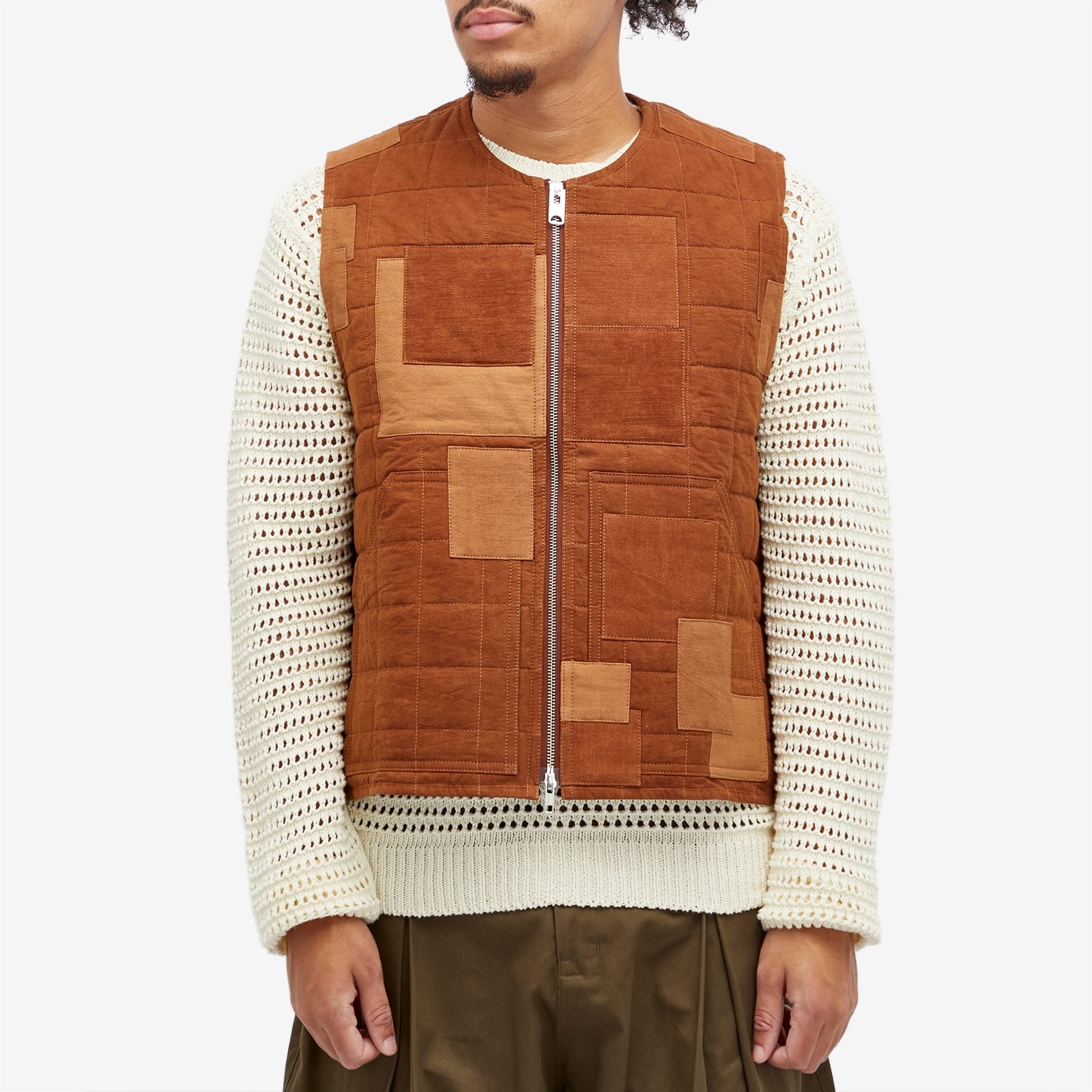 Story mfg. Patchwork Saturn Vest - 2