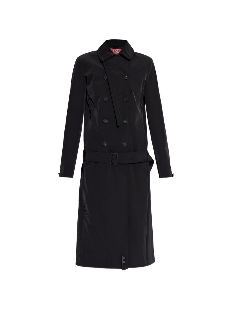 G-Ale double-breasted belted coat 1