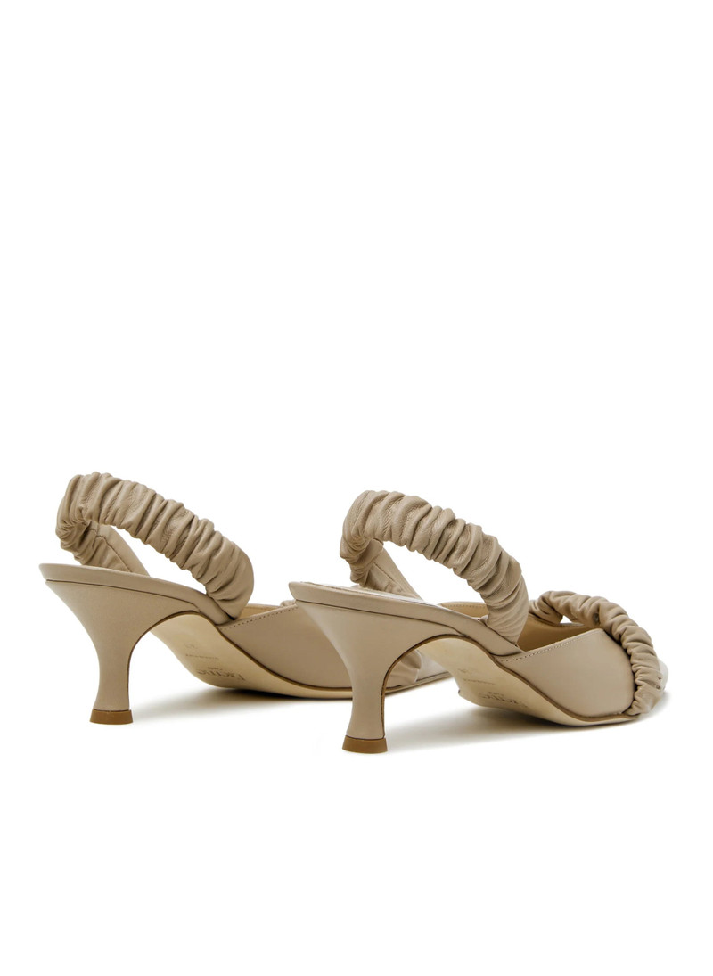 Chouchou Slingback Heel Taupe 3