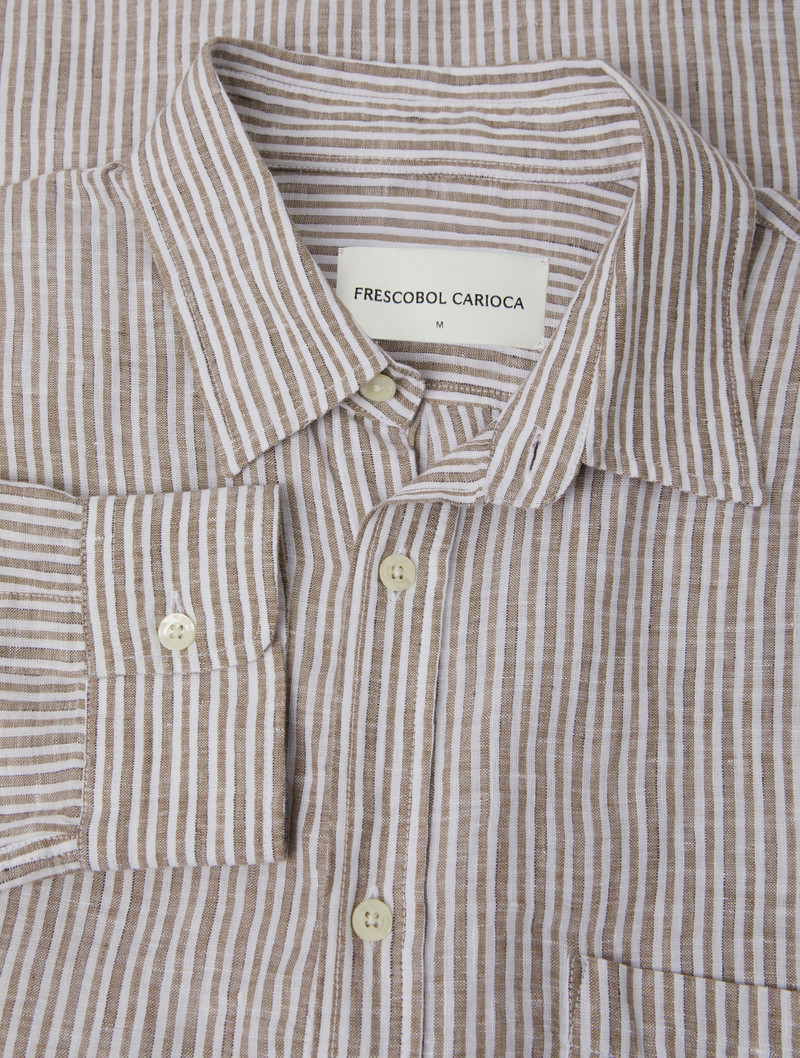 FRESCOBOL CARIOCA TELLES LINEN SHIRT outlook