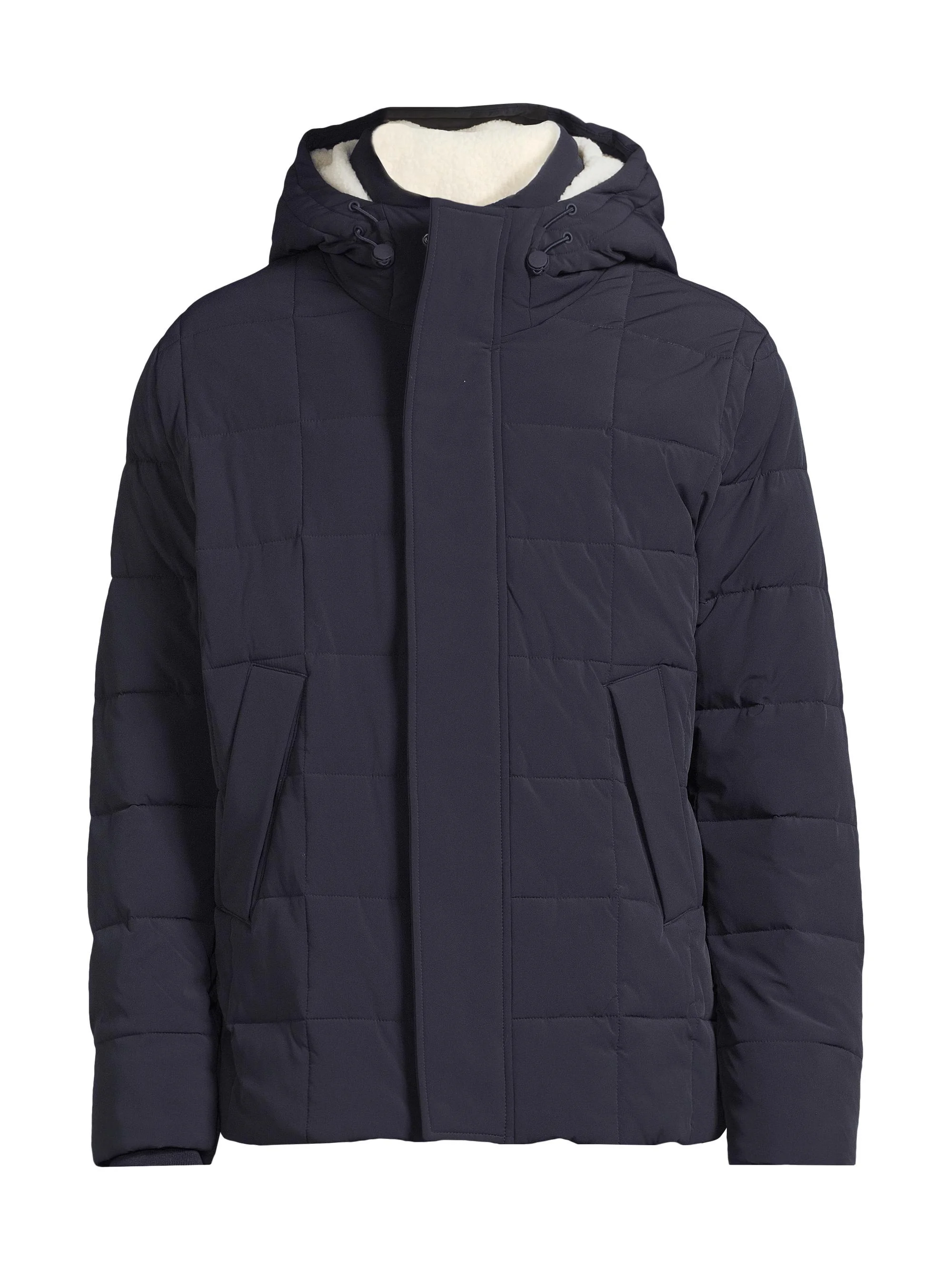 Men's Klause Quilted Puffer Jacket - Navy - 1