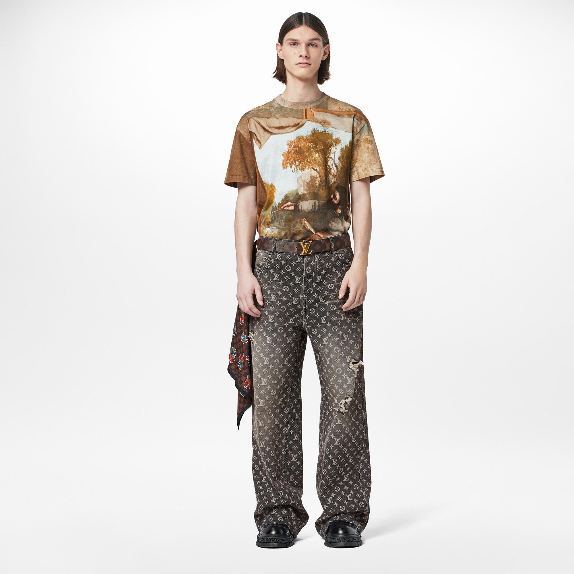 Courbet Painting Printed T-Shirt - 2