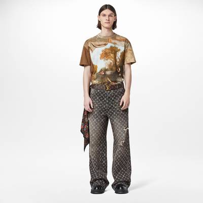 Louis Vuitton Courbet Painting Printed T-Shirt outlook