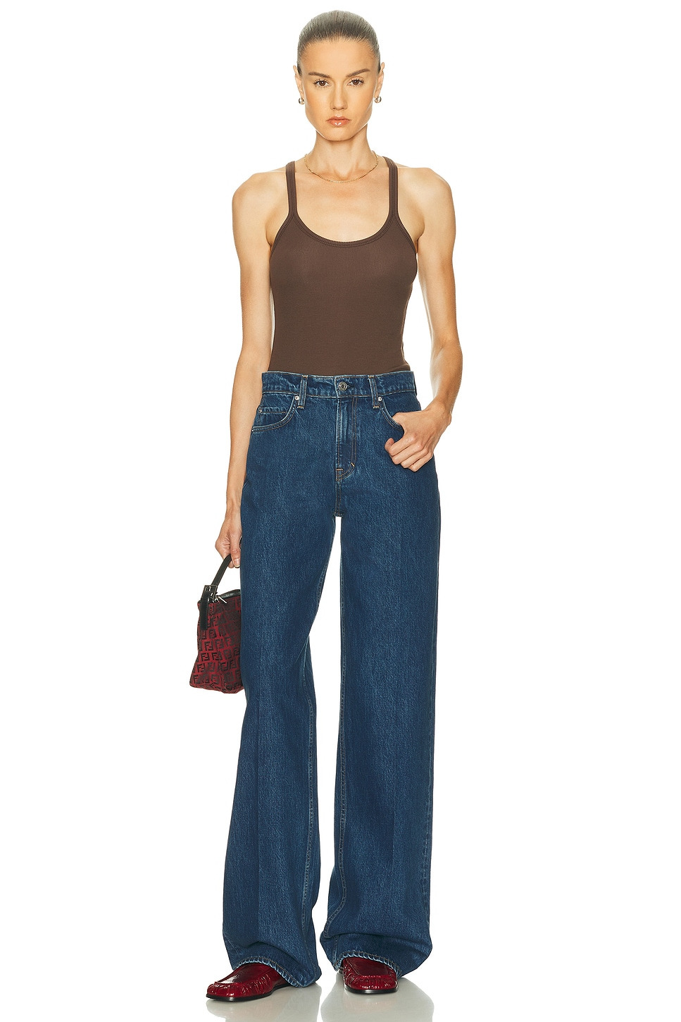 Rey Mid Rise Trouser - 5