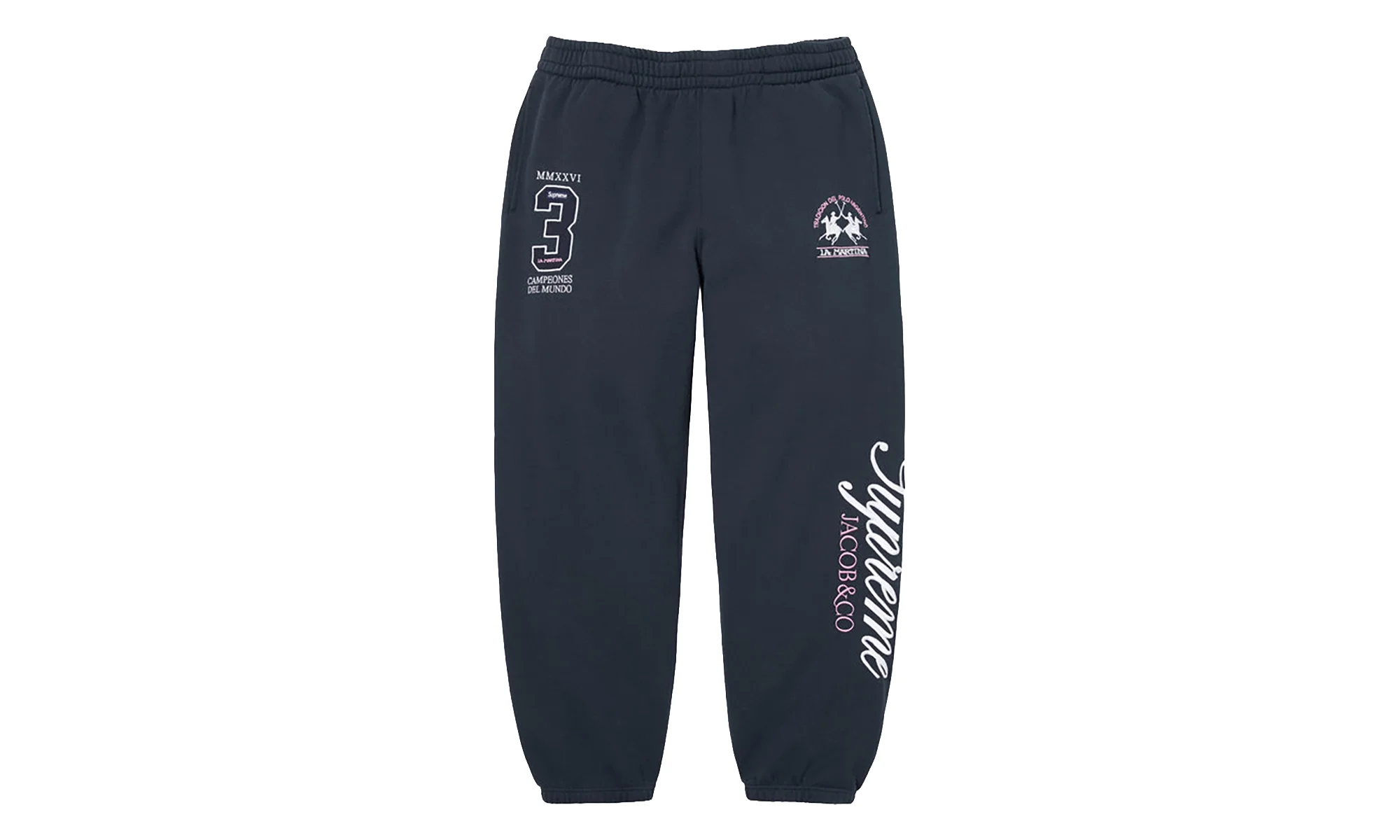 La Martina Sweatpant "SS26 - Navy" SU27844 - 1