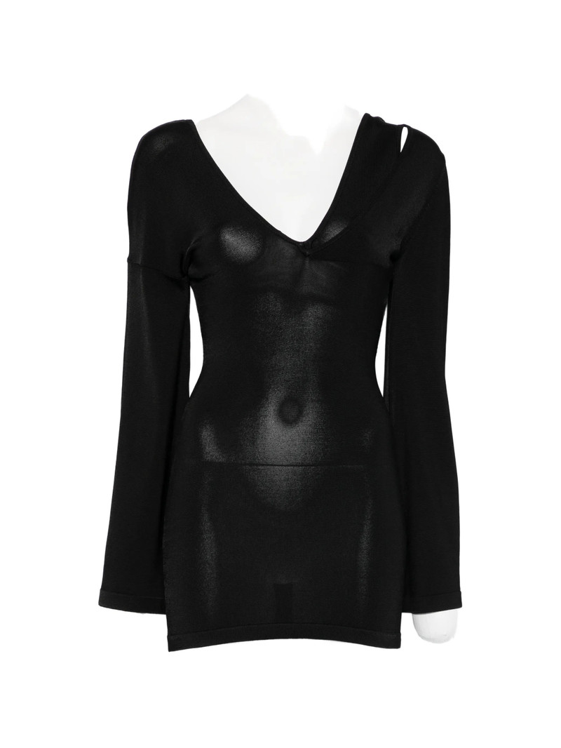 Aya Muse V-neck Mini Dress 1