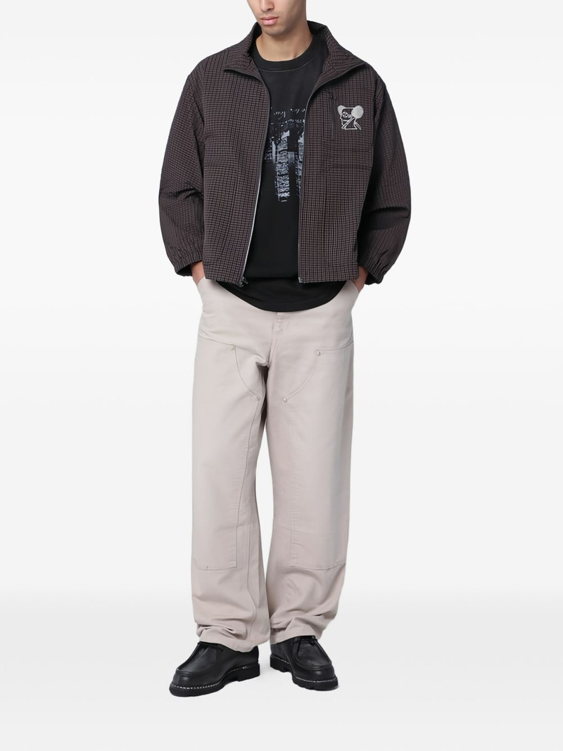 BRAIN DEAD checked lightweight jacket outlook