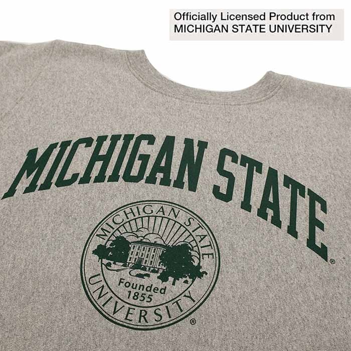 REVERS WEAVE CREW NECK SWEATSHIRT - MICHIGAN STATE - C5-A007 - 6