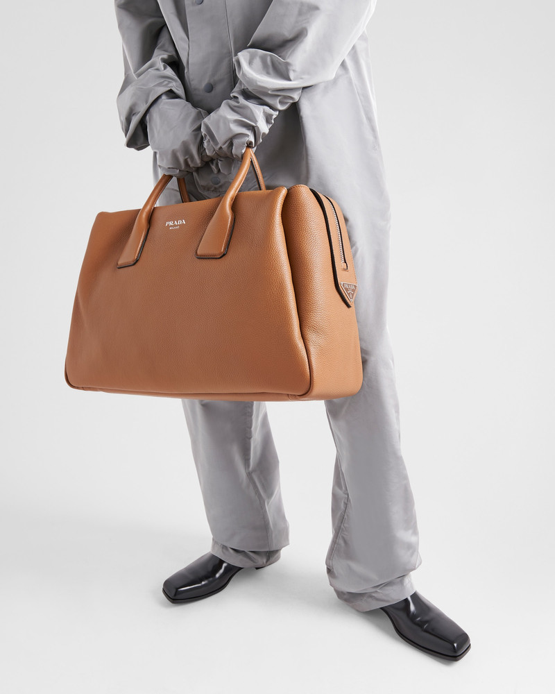 Leather travel bag 7