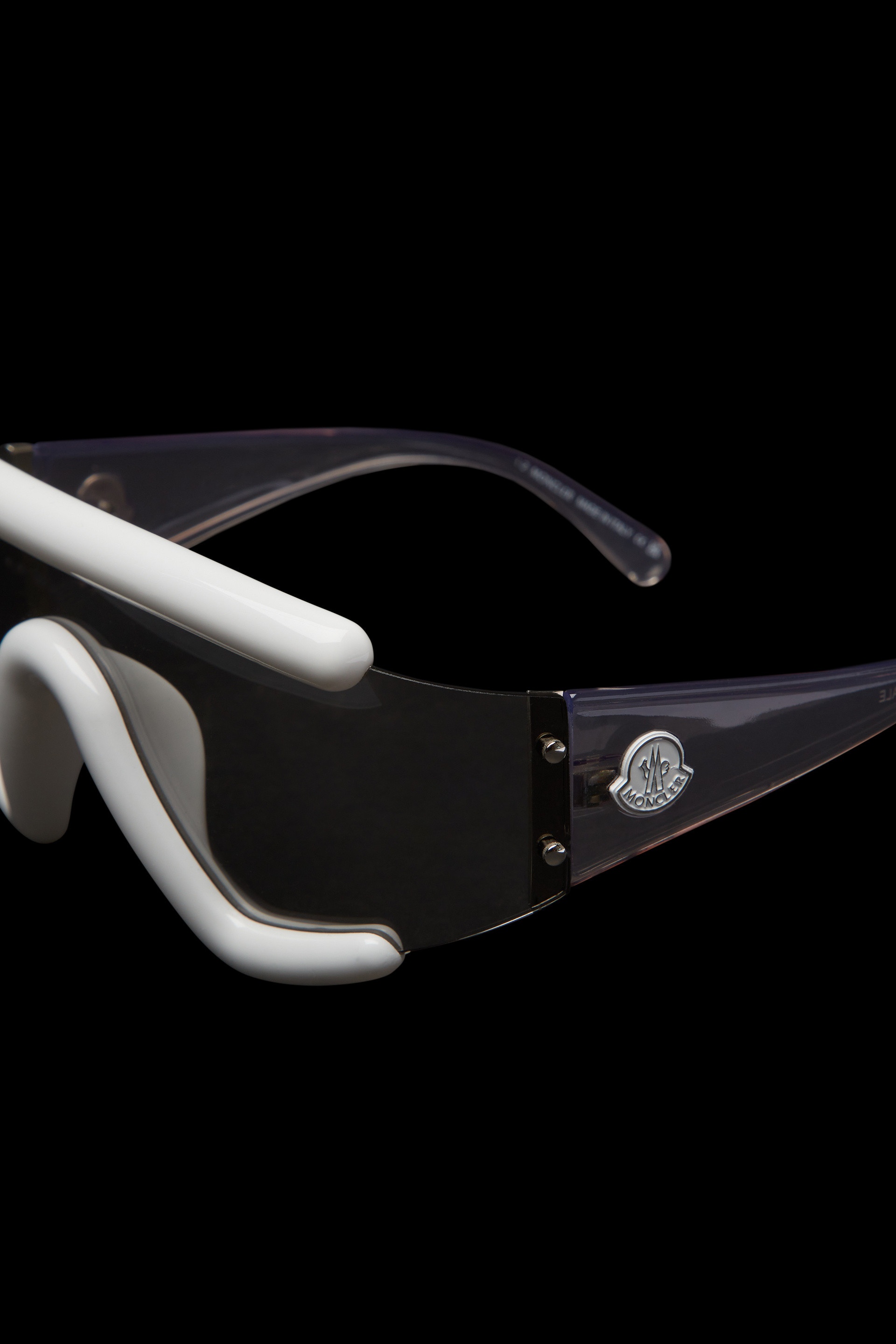 Moncler Lancer Shield Sunglasses | REVERSIBLE