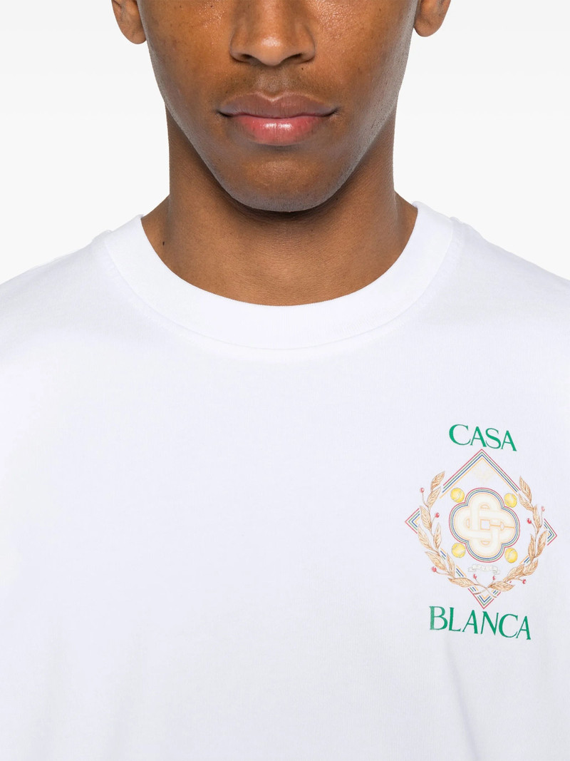 CASABLANCA Championship Diamond T-shirt outlook