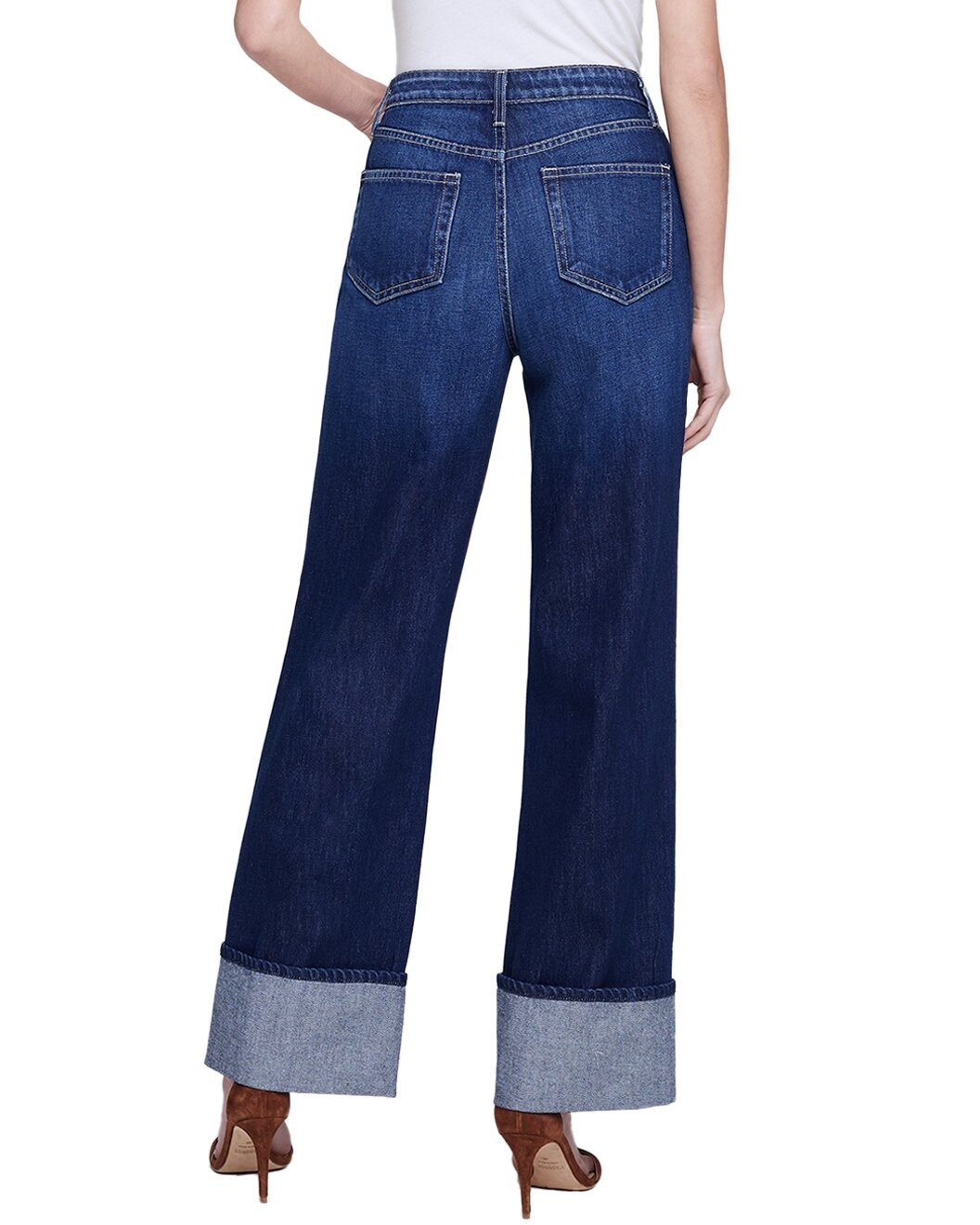 L'AGENCE Miley Wide Leg Jean - 2