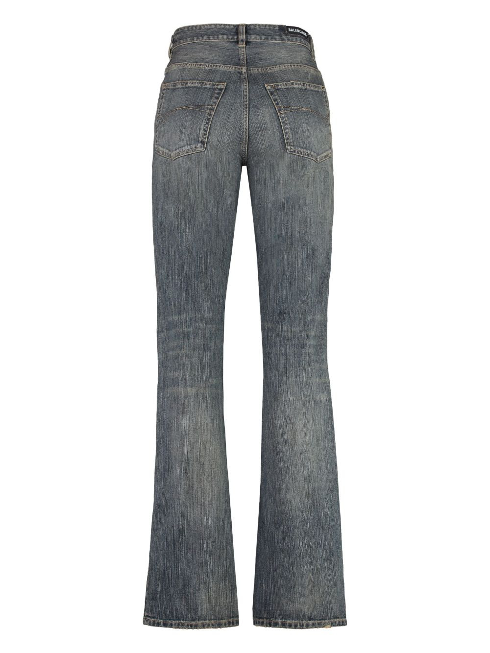 mid-rise bootcut jeans - 2