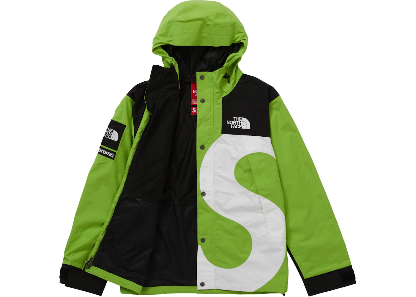 Supreme The North Face S Logo Mountain Jacket Lime - 2