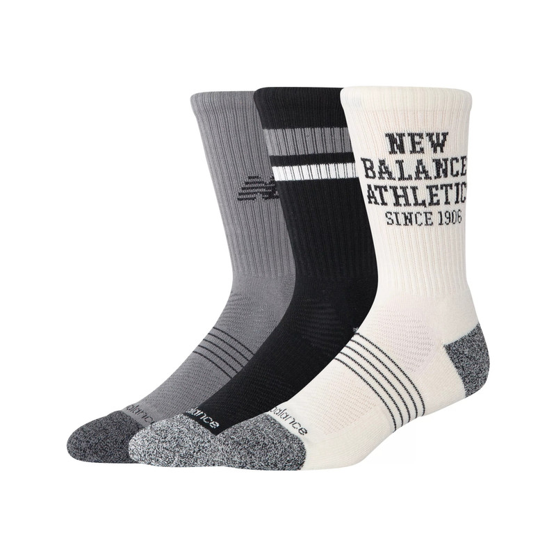 Unisex Active Graphic Crew Socks 3 Pack 1