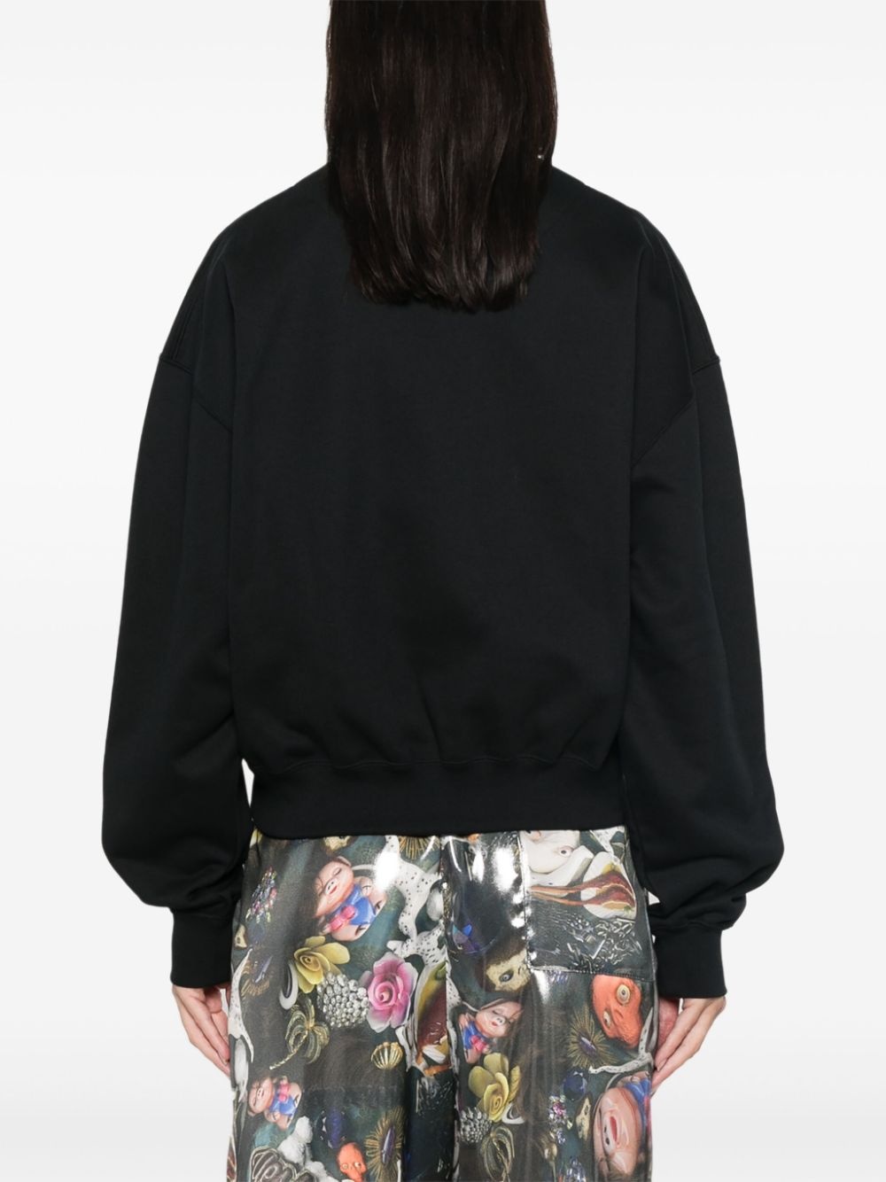 x Adidas logo-print sweatshirt - 4