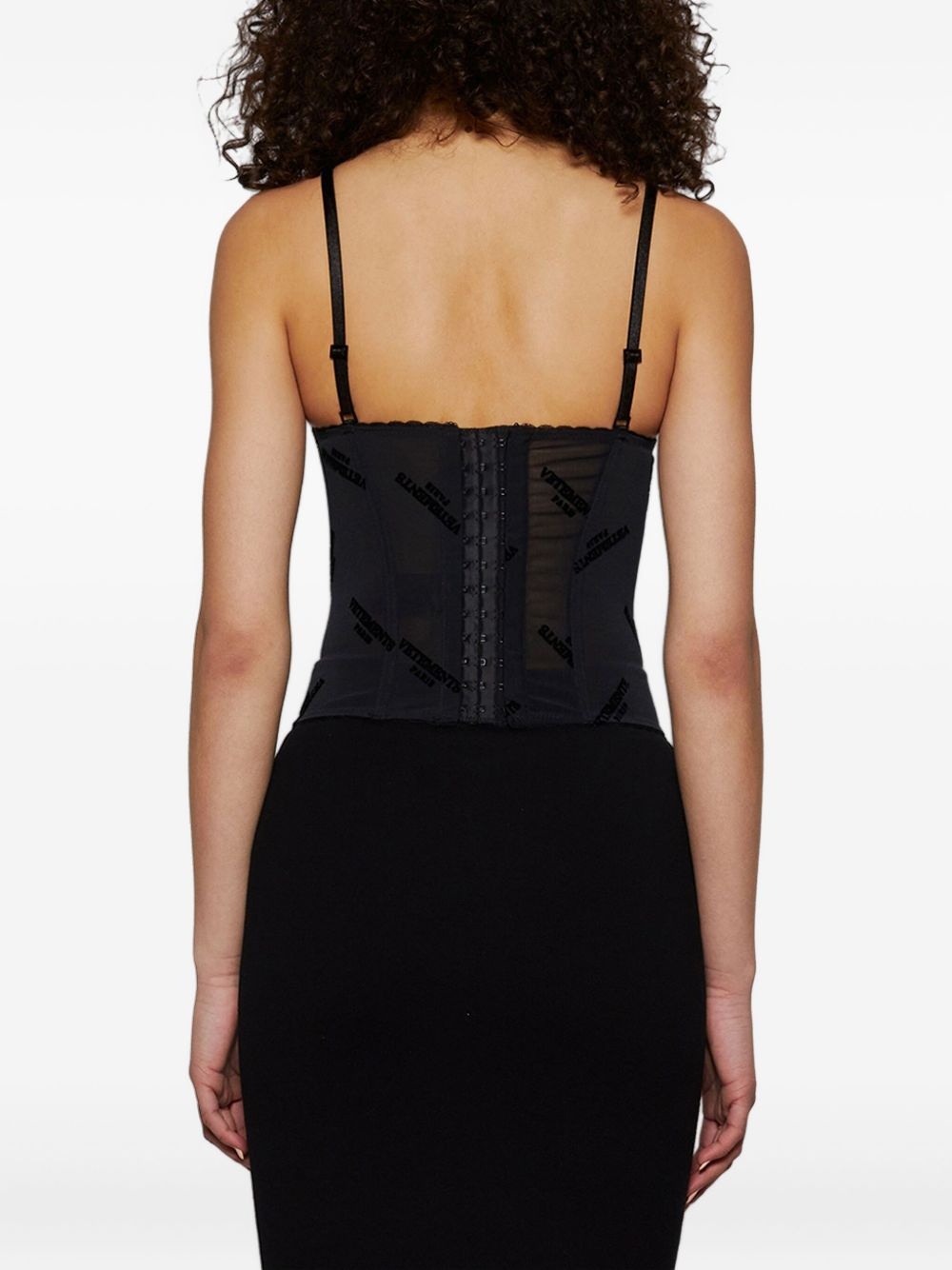 checked corset top - 5