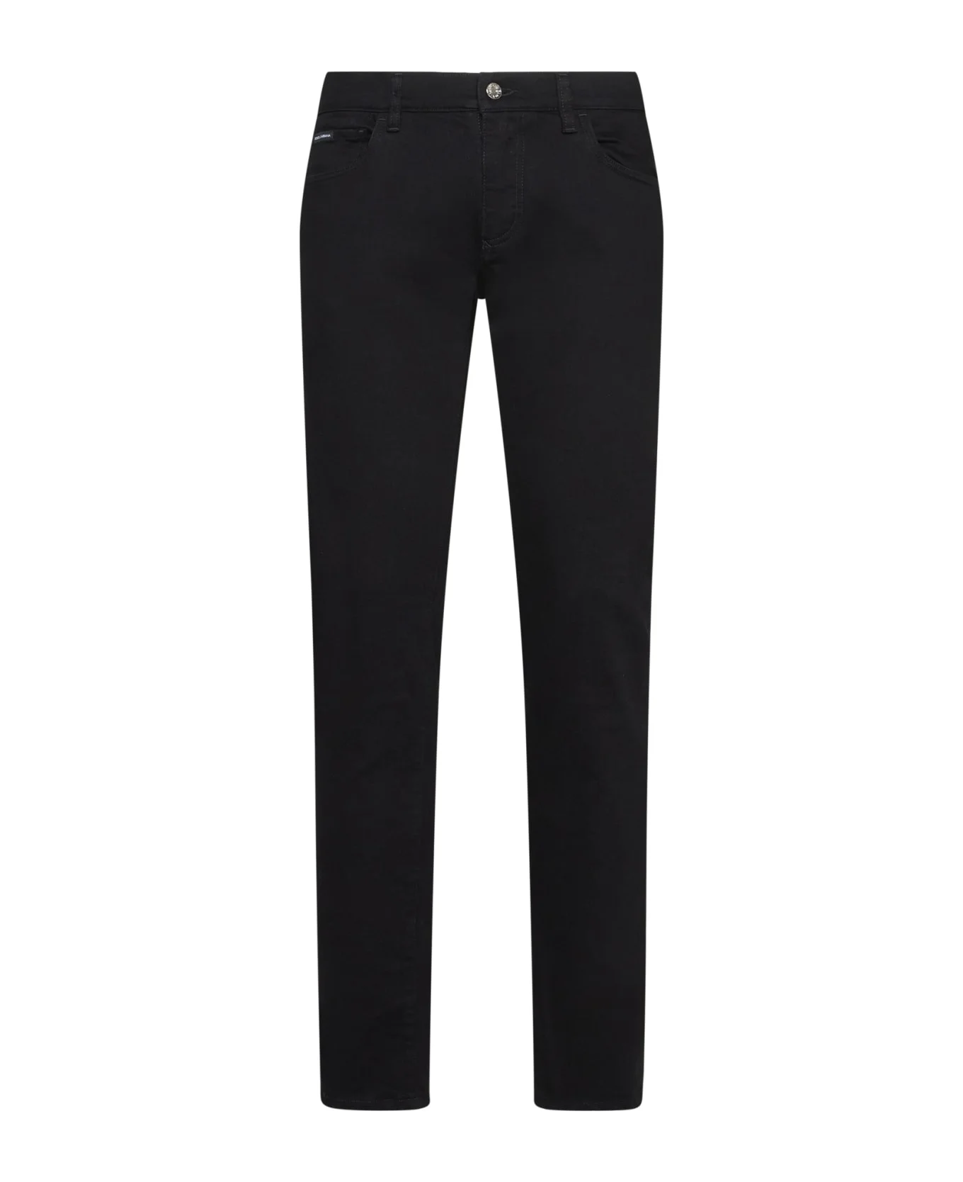 Black Denim Jeans - 1