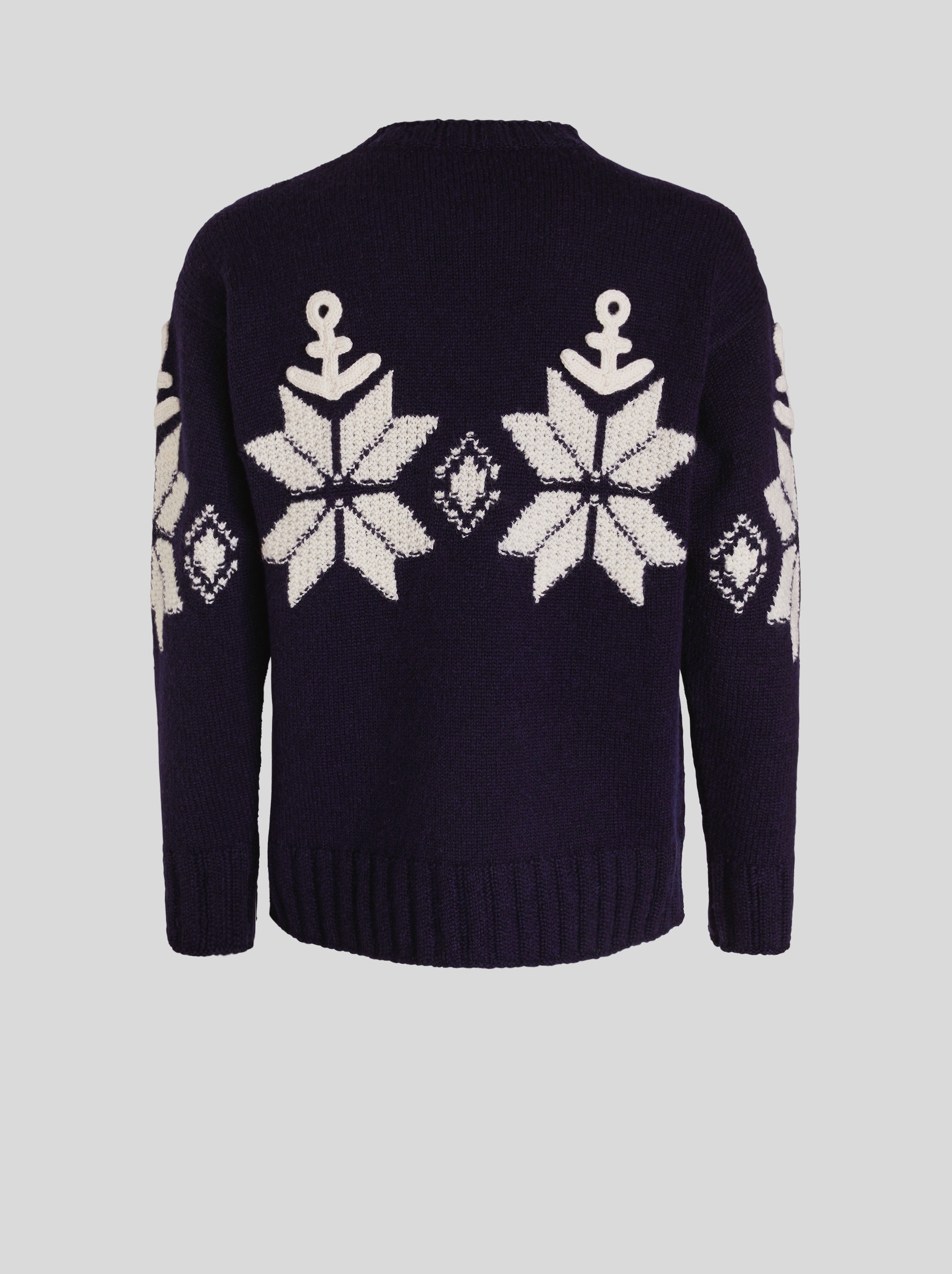 JUMPER WITH INTARSIA EMBROIDERY - 5