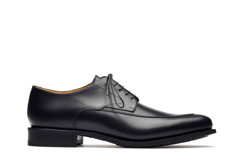 Chelsea Black Silk - Rubber Sole 1