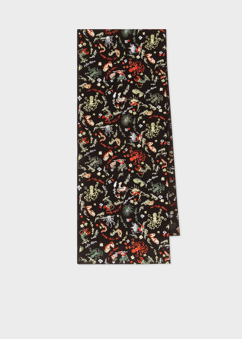 'Rainbow Squid' Scarf 1