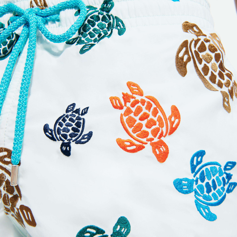 Men Embroidered Swim Trunks Ronde Des Tortues - Limited Edition 8
