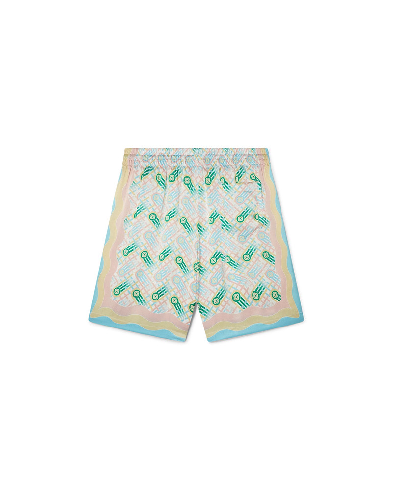 CASABLANCA Ping Pong Silk Shorts | Casablanca Paris outlook