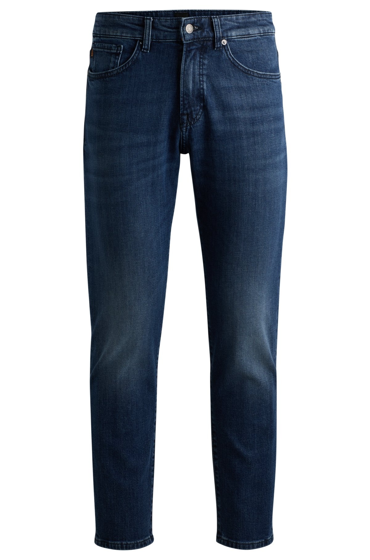 MAINE REGULAR-FIT JEANS IN BLUE STRETCH DENIM - 1