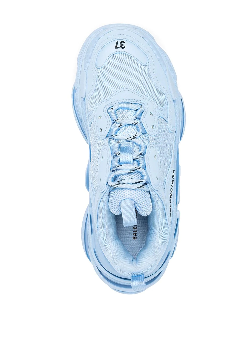 Triple S lace-up sneakers - 4