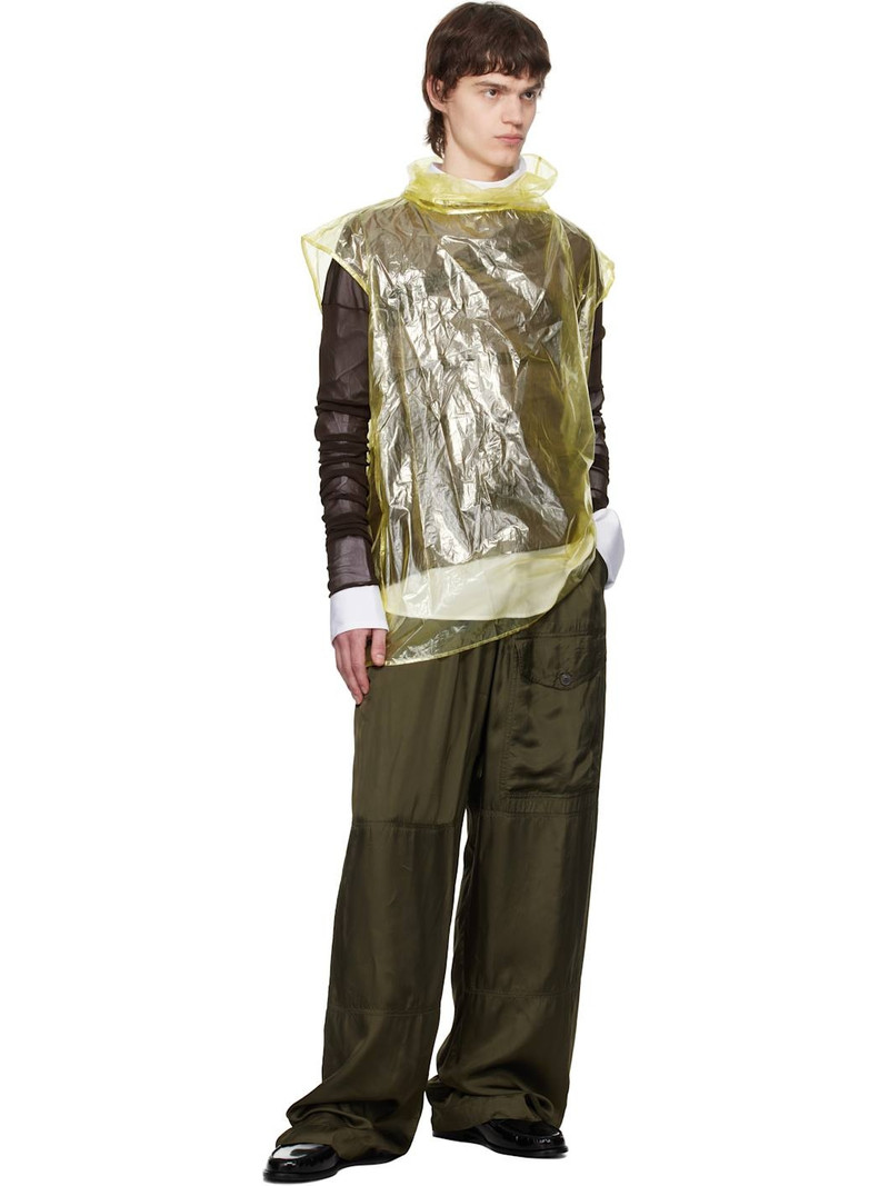 Dries Van Noten Yellow Sheer T-shirt outlook