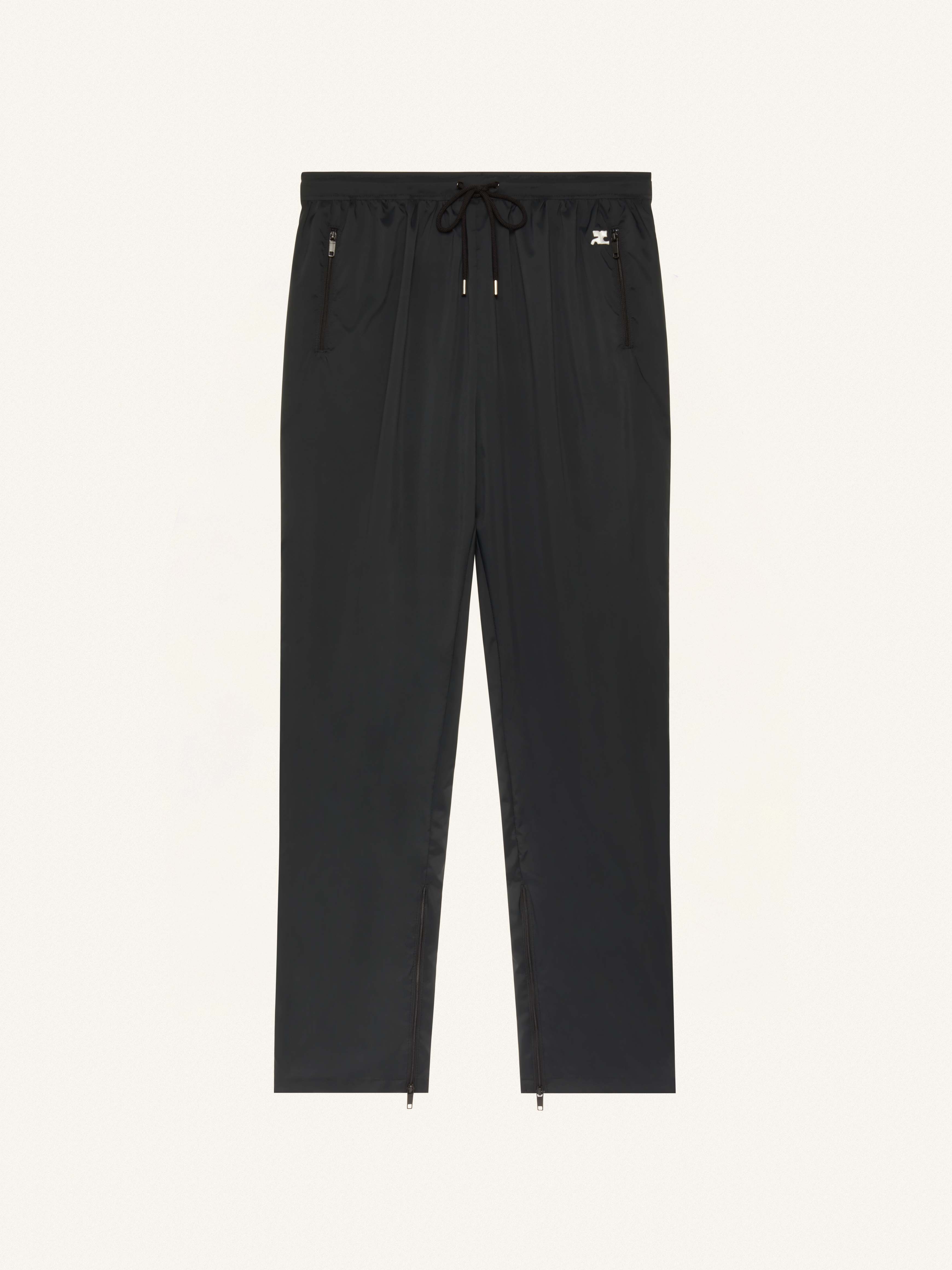 NYLON TAPERED TRACKSUIT PANTS - 1