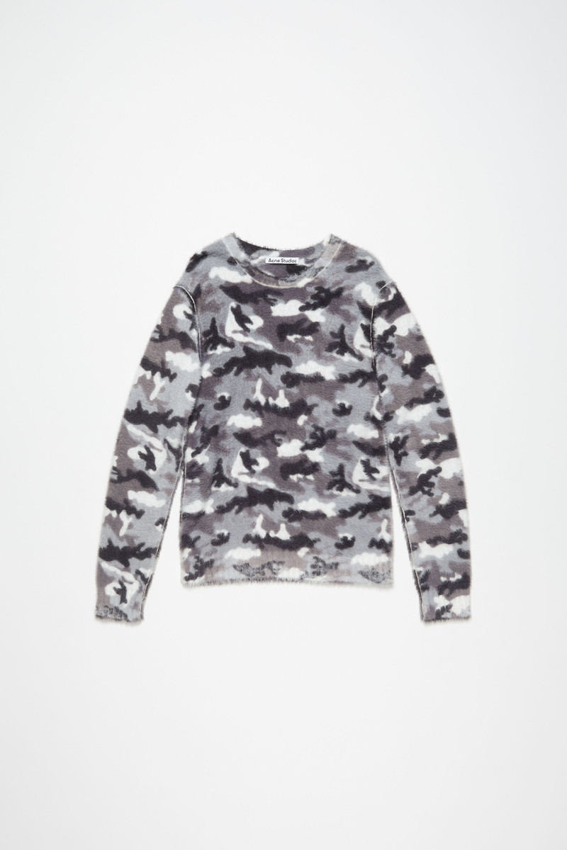 Printed jumper - Shark grey/multi 1
