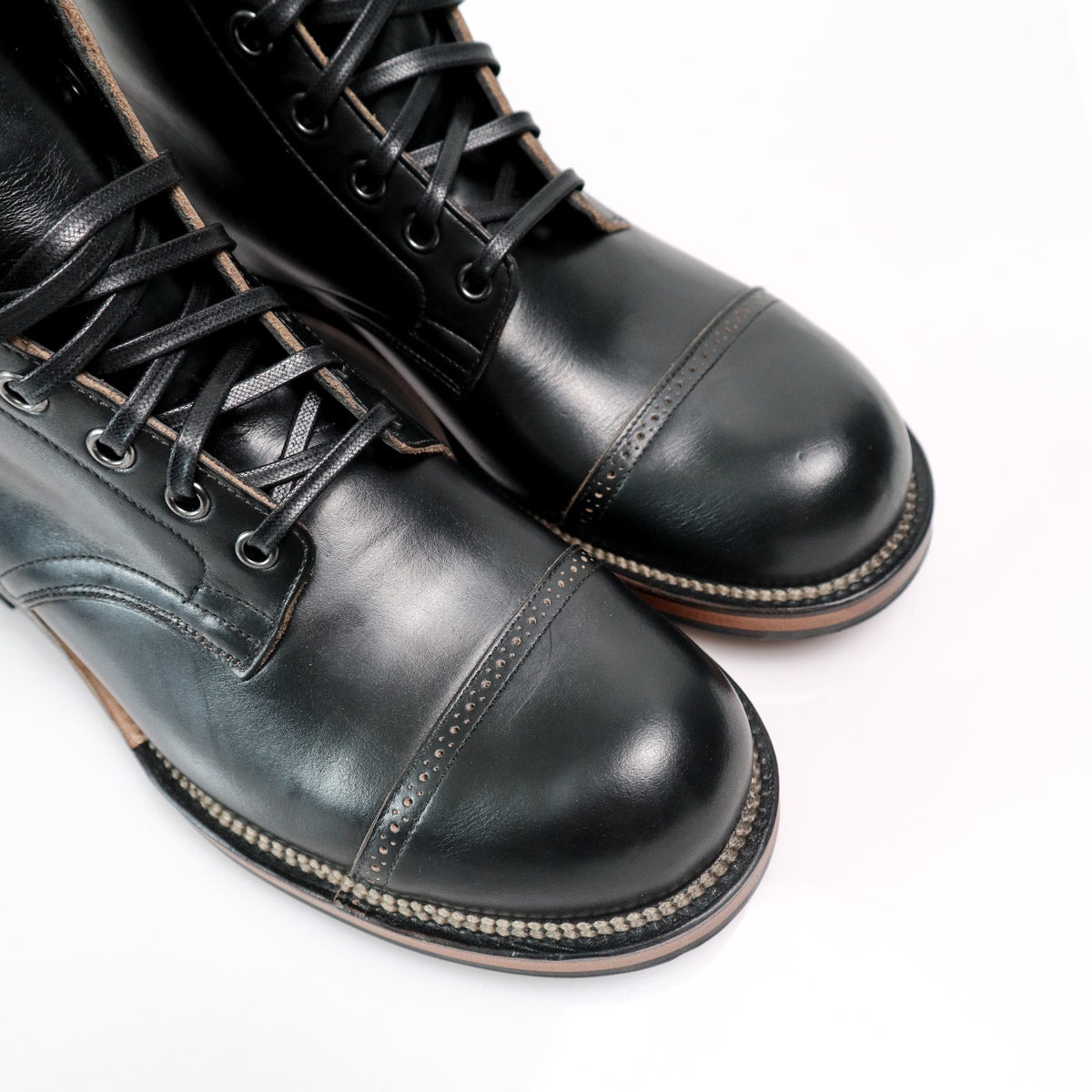 Service Boot 2040 Horween Chromexcel Black Teacore - 5