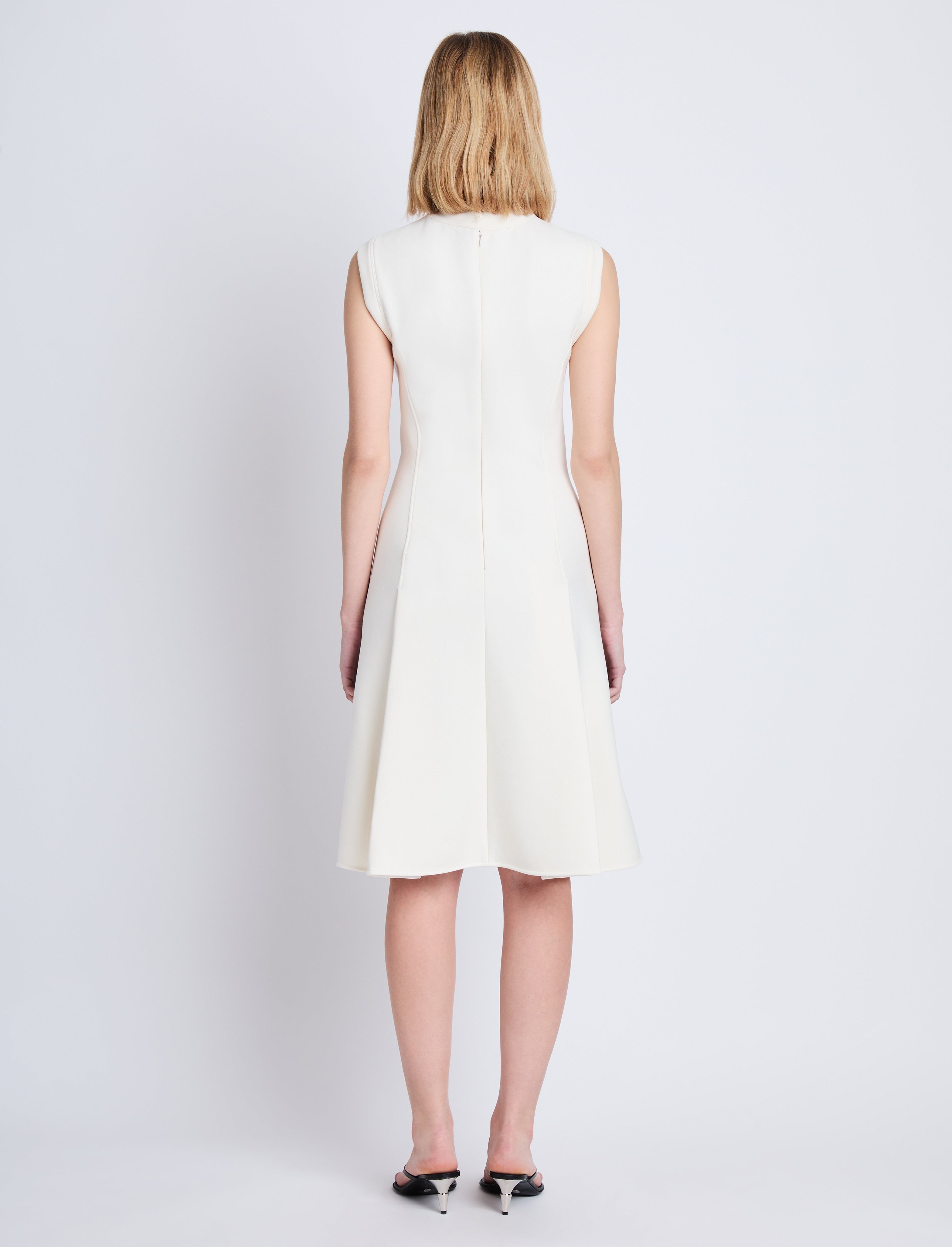 Kara Dress in Bi-Stretch Wool - 4