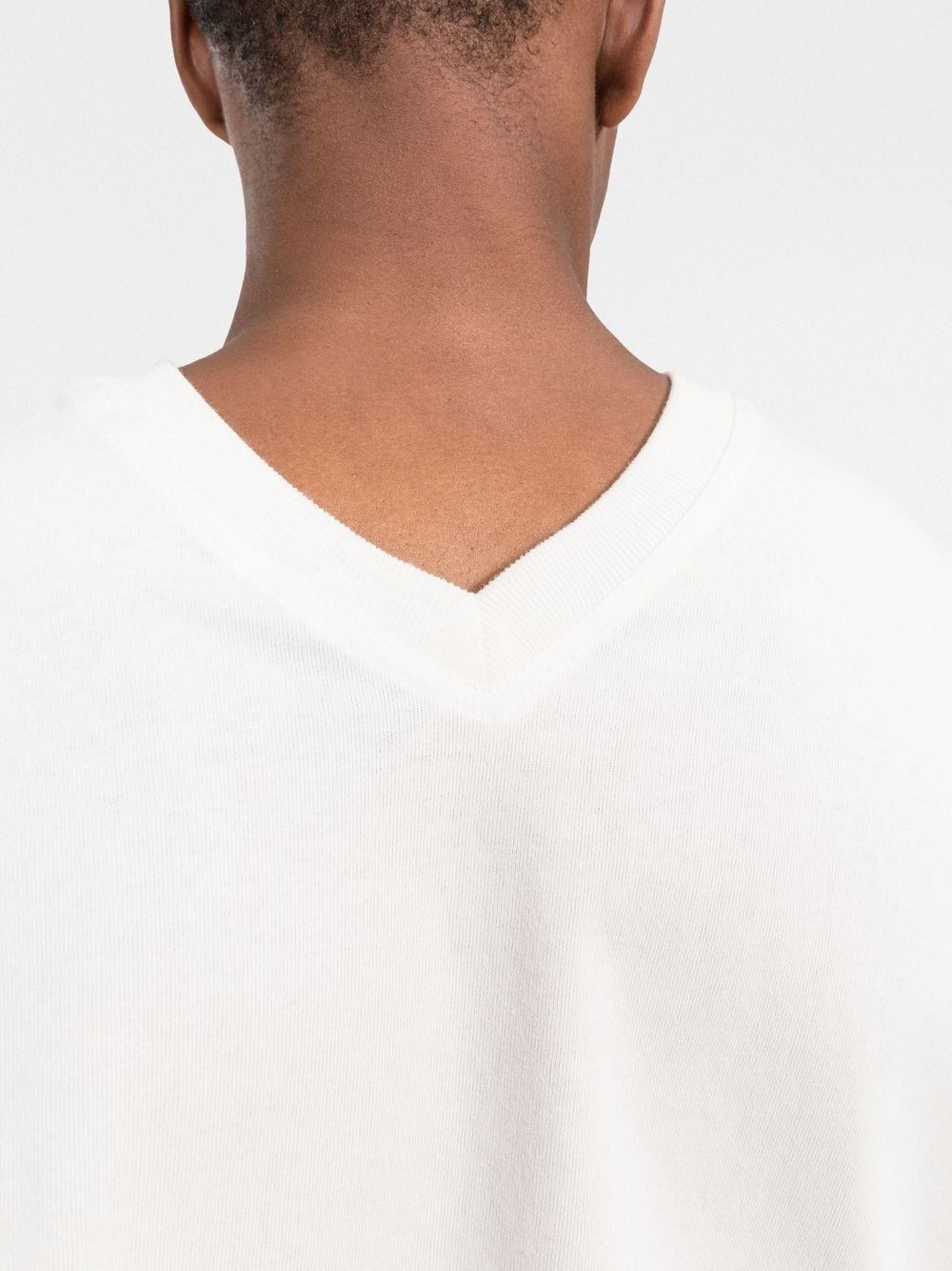 V-neck cotton T-shirt - 5