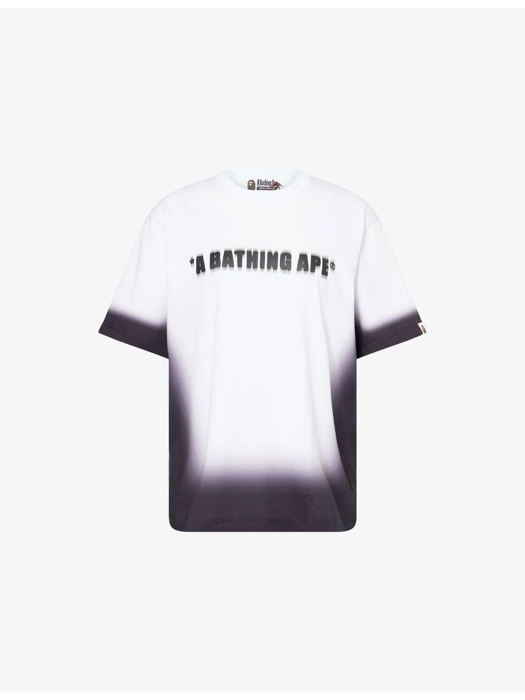 Spray Logo Cotton-Jersey T-shirt - 1